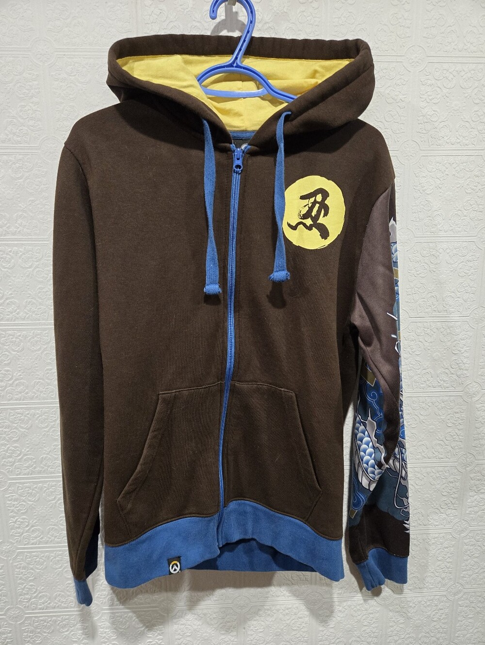 Official J!NX Blizzard Overwatch Hanzo Ultimate Zip-Up Hoodie Men's Medium